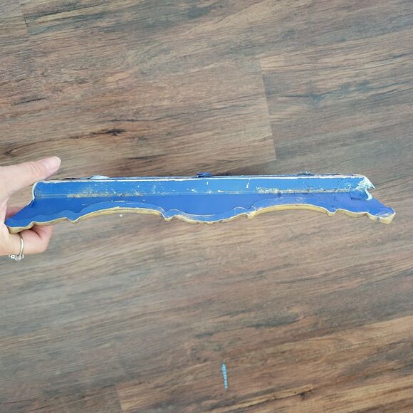 Vtg Framed Needlepoint Old Fashion Girl Embroidering Wall Decor Art Romantic - Picture 12 of 15